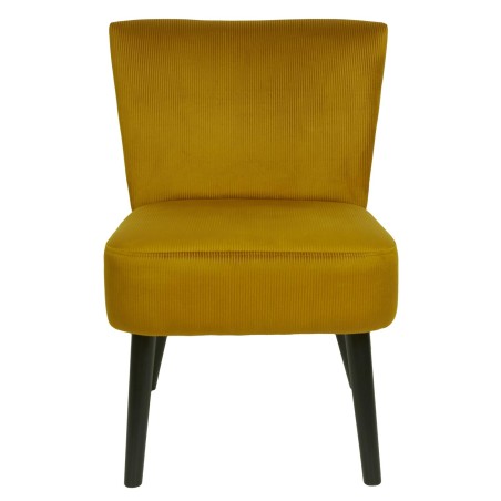 Fauteuil crapaud Giulia Jaune - Home Deco Factory