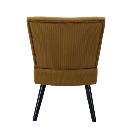 Fauteuil crapaud Giulia Jaune - Home Deco Factory