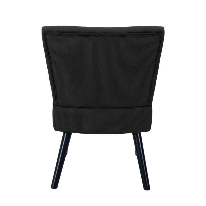 Fauteuil Crapaud Giulia Noir Home Deco Factory