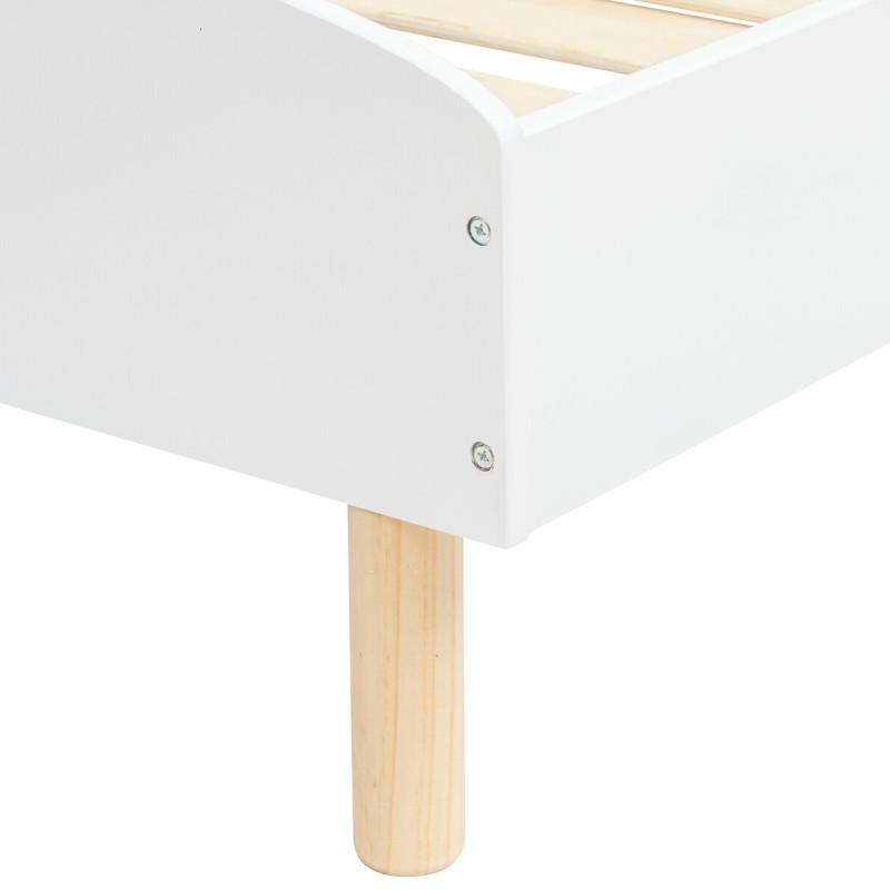 Ensemble Lit simple Sweetie 90x190 + Matelas Enfant 190x90 - Atmosphera For Kids