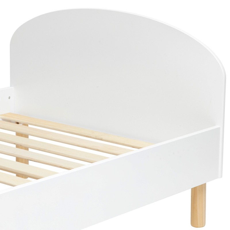 Ensemble Lit simple Sweetie 90x190 + Matelas Enfant 190x90 - Atmosphera For Kids