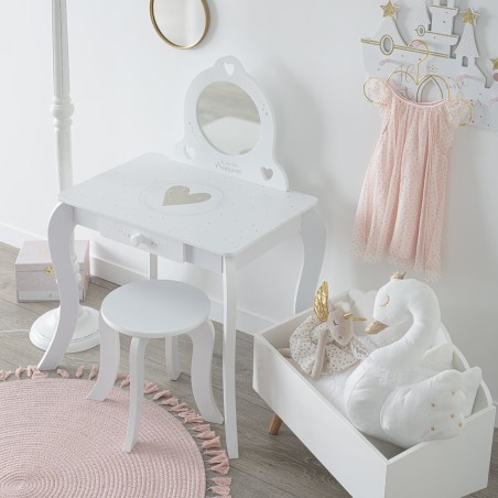 Coiffeuse Avec Tabouret Pour Enfant Atmosphera For Kids