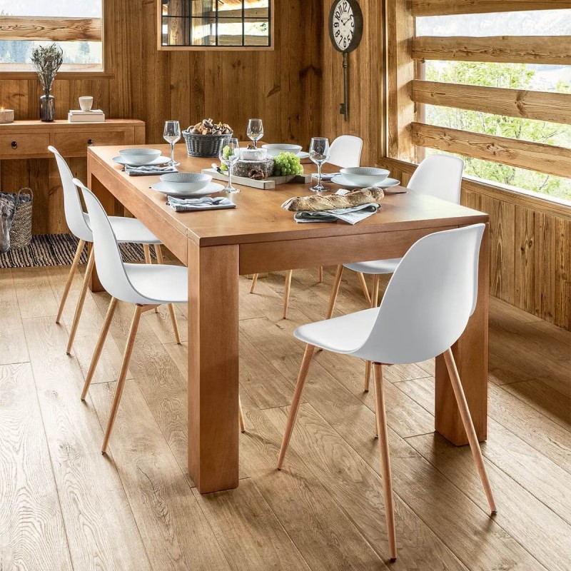 Chaise En Polypropylène Taho Blanche - Atmosphera