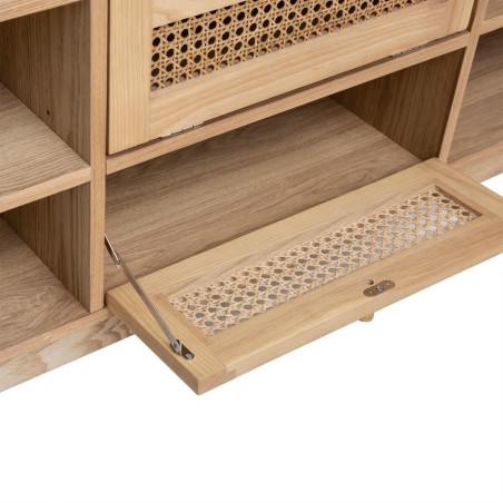 Meuble TV 2 Tiroirs Arty Beige - Atmosphera