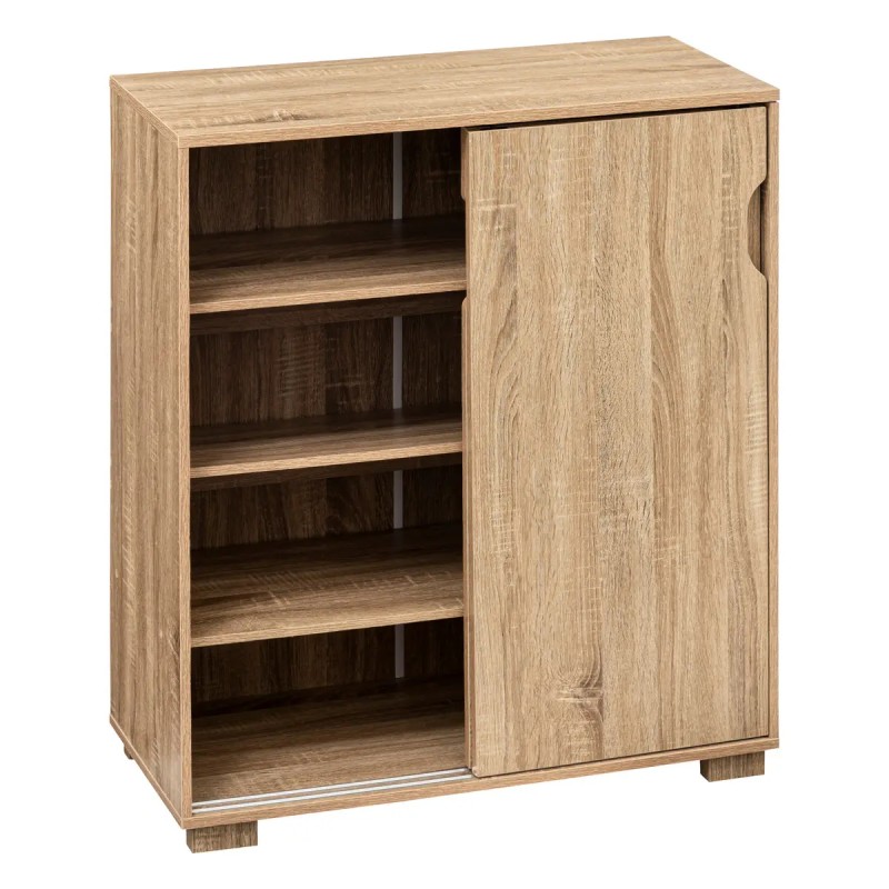 Meuble Range Chaussures En Bois Beige - Five