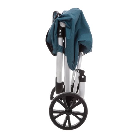 Chariot De Course Pliable 2 Roues Bleu - Five