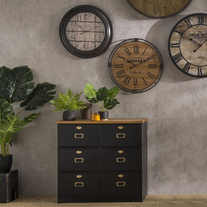 Pendule Silencieuse Colonial D58 Atmosphera