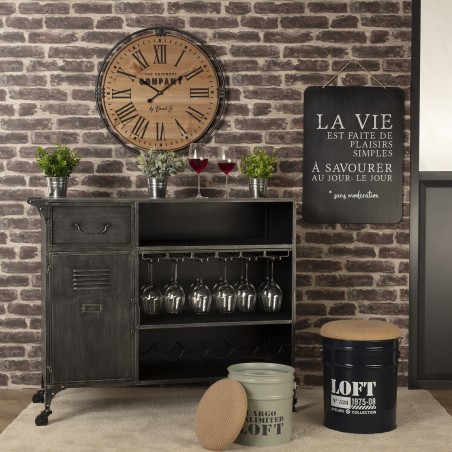 Pendule Silencieuse Colonial D58 Atmosphera