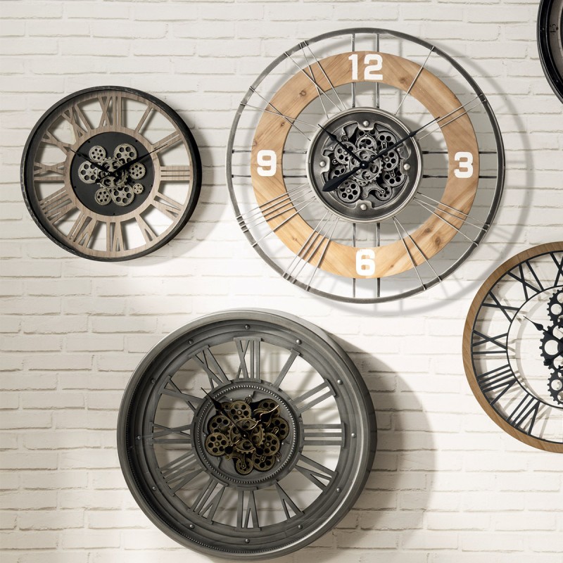 Horloge Mécanique Métal D57 Paul Atmosphera