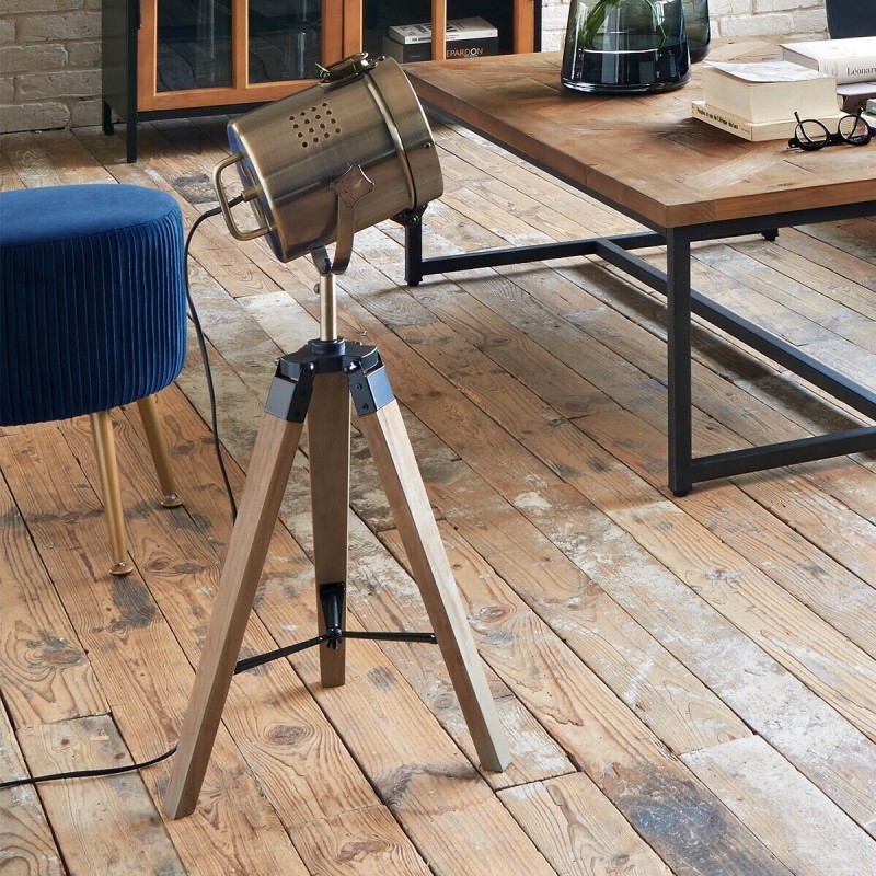 Lampe Projecteur En Métal Atmosphera