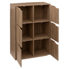 Étagère 6 Cases Mix N Modul Naturel - Five 2