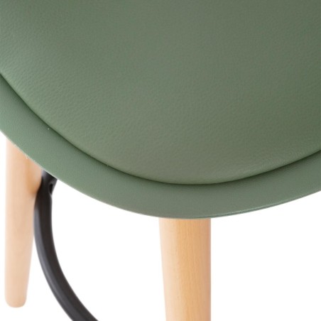 Tabouret De Bar Maxon Vert Kaki - Atmosphera