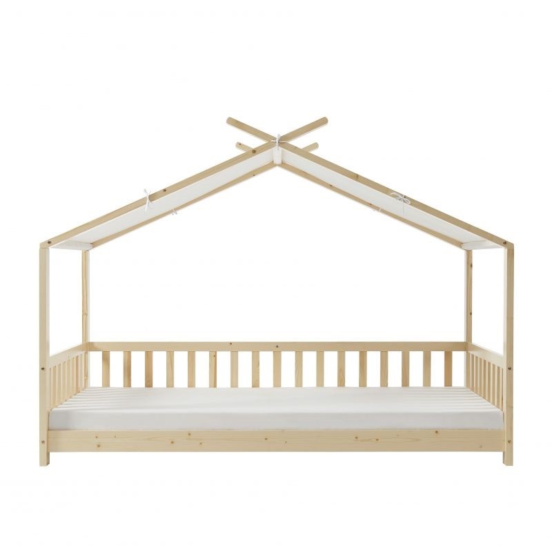 Lit Tente Enfant Avec Barrière Rêves De Forêt 90x190 - Laïba Kids