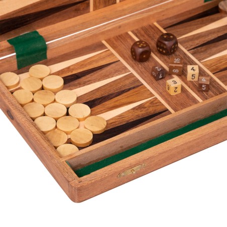 Jeu backgammon Accacia 41x36 - Atmosphera