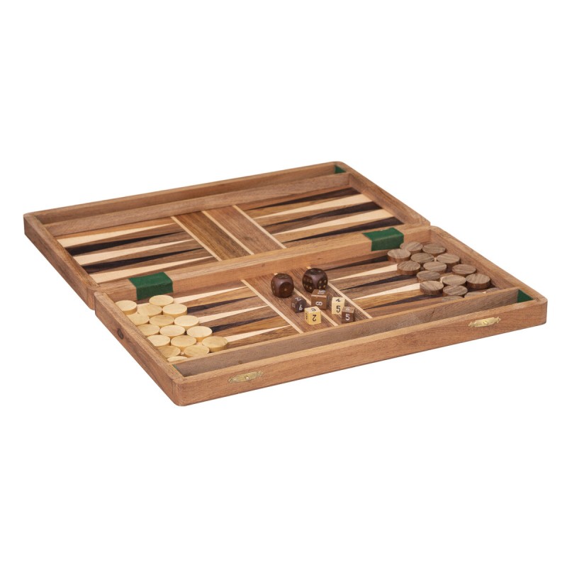 Jeu backgammon Accacia 41x36 - Atmosphera