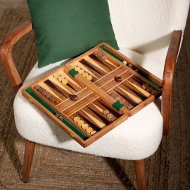 Jeu backgammon Accacia 41x36 - Atmosphera 2