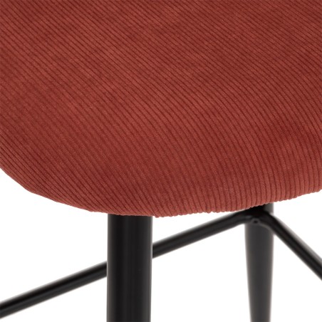 Chaise de bar Céleste Terracotta - Atmosphera