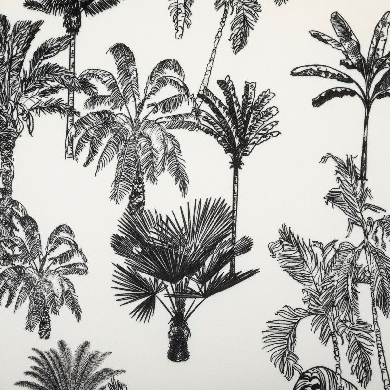 Fauteuil Chen Chiara Noir Blanc - Atmosphera