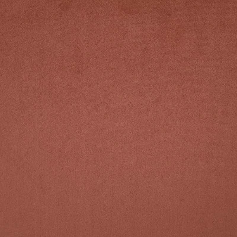 Chaise Roka En Velours Noyer Terracotta - Atmosphera