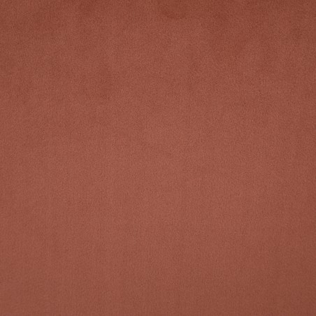 Chaise Roka En Velours Noyer Terracotta - Atmosphera