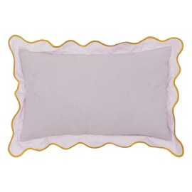 Coussin enfant feston Lilas 35x55 - Atmosphera