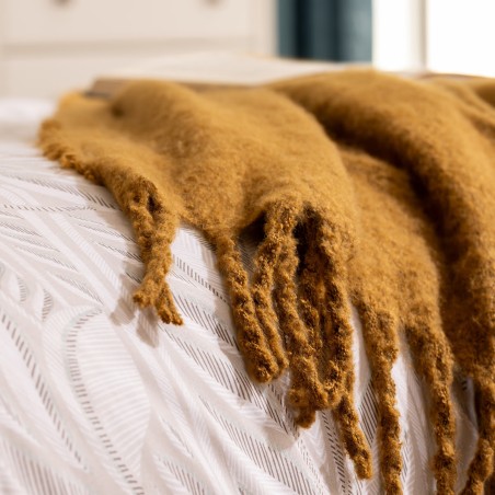 Parure de lit Nalh 240x220 Beige - Atmosphera