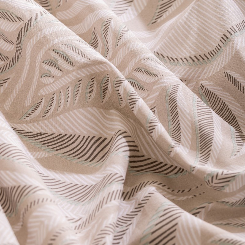 Parure de lit Nalh 240x220 Beige - Atmosphera