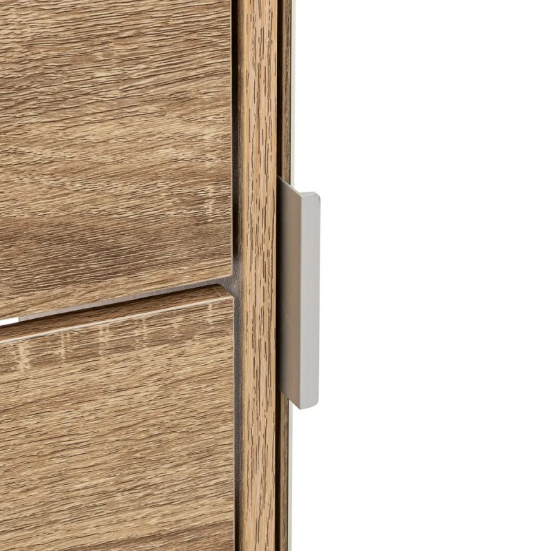 Meuble Range Chaussure Miroir Naturel Five