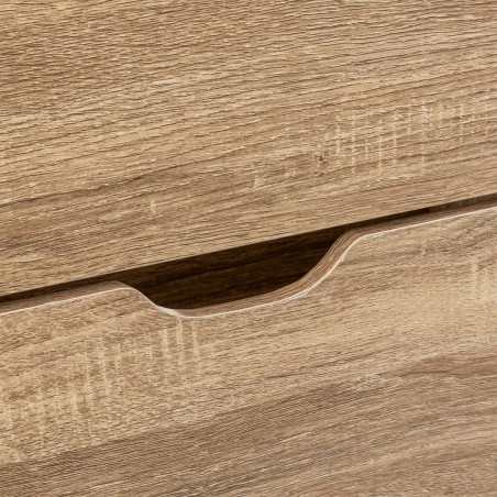 Meuble Range Chaussure Miroir Naturel Five