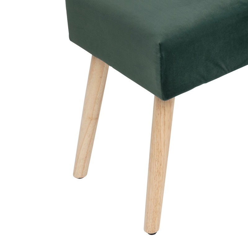Banc Velours Salome Vert Cèdre - Atmosphera