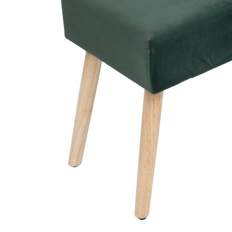 Banc Velours Salome Vert Cèdre - Atmosphera