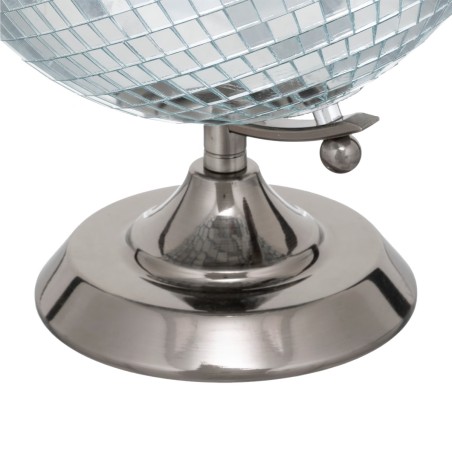 Globe Verre Et Métal Soul Argent - Atmosphera