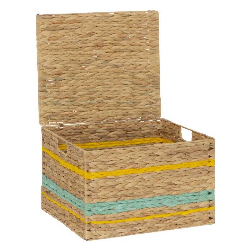 Lot de 2 malles Gerda Jacinthe d'eau Atmosphera