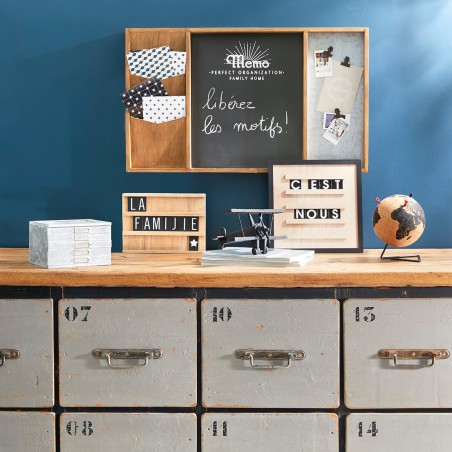 Globe terrestre liège à épingler Marceau - Atmosphera