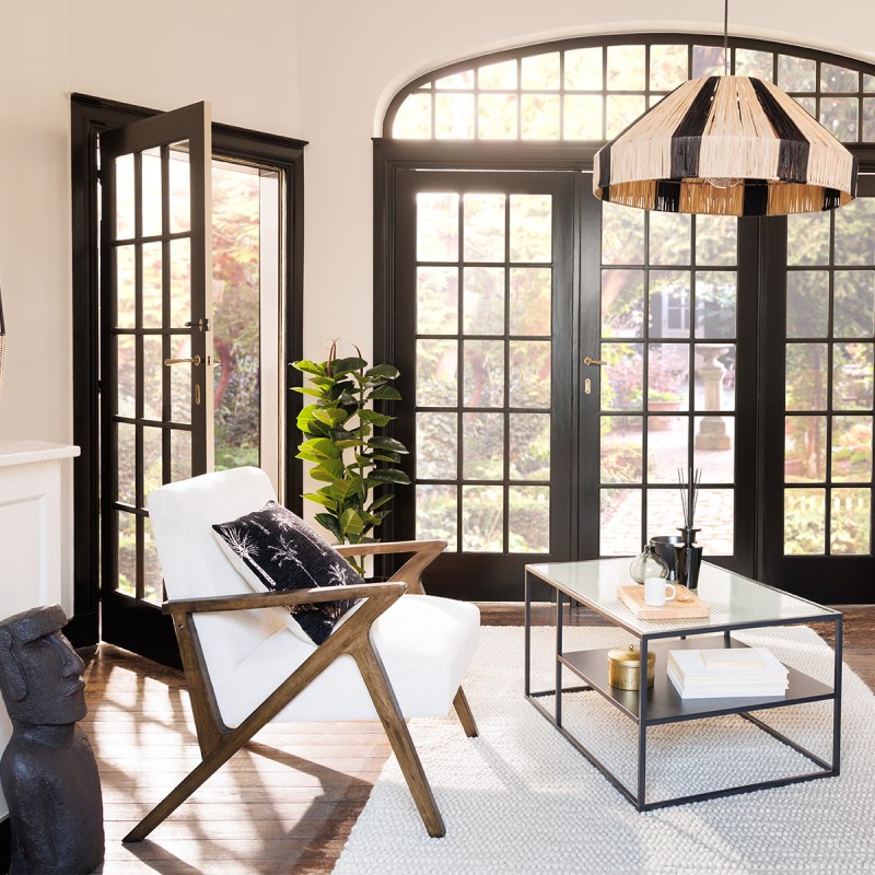 Fauteuil Chen Orac Ivoire - Atmosphera