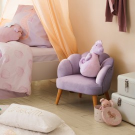 Fauteuil Enfant Coquillage Sirène Violet - Atmosphera For Kids 2