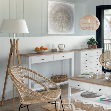 Lampadaire trépied Kalo H156 Blanc - Atmosphera