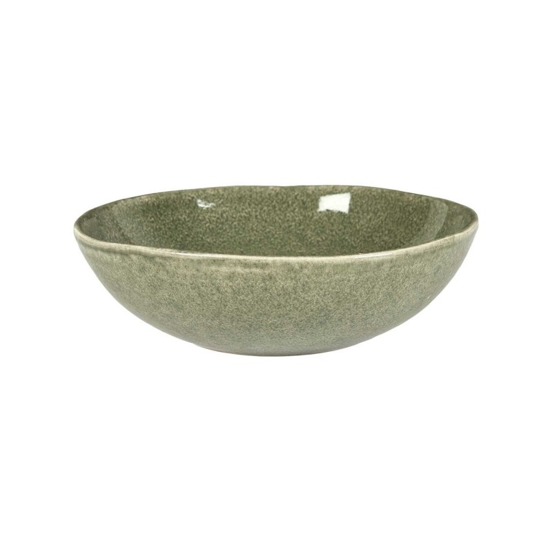 Service de Table 18 Pièces Grès Vert - Home Deco Factory