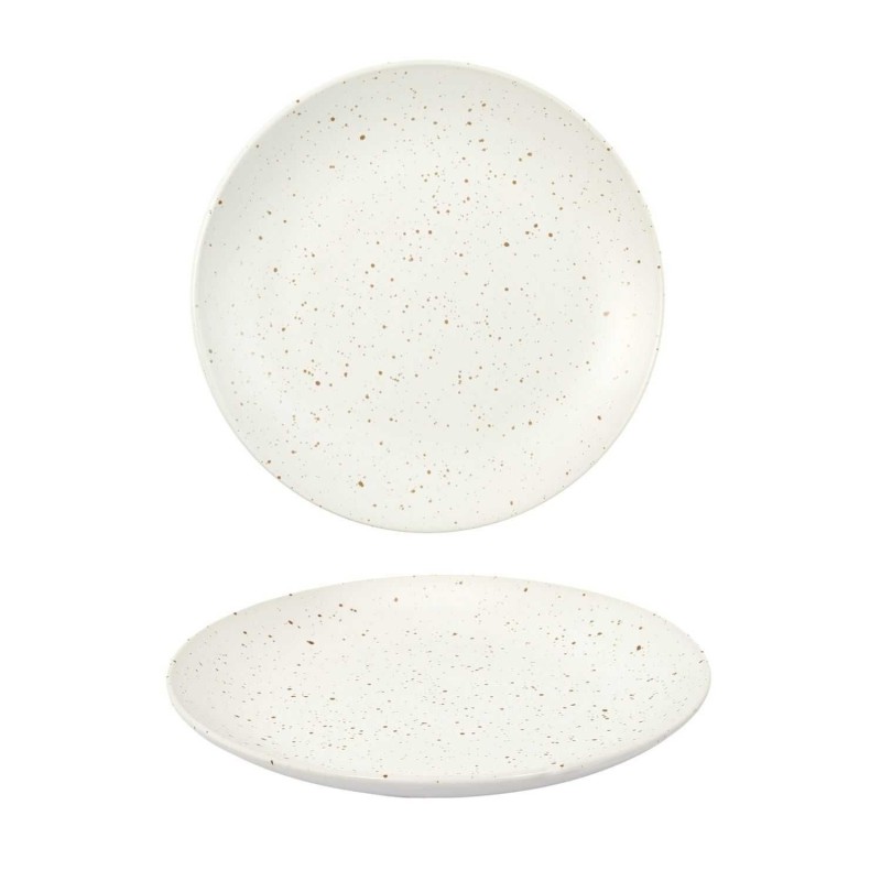 Service De Table 18 pièces Portofino Blanc - Home Deco Factory