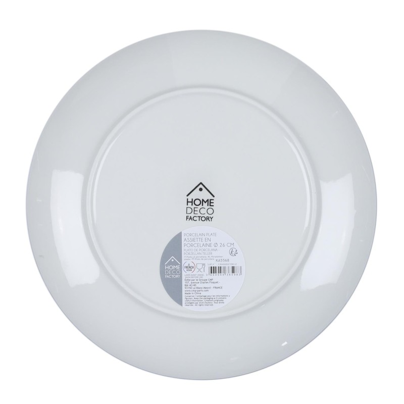 Service De Table 18 pcs En Porcelaine Mandala Bleu - Home Deco Factory