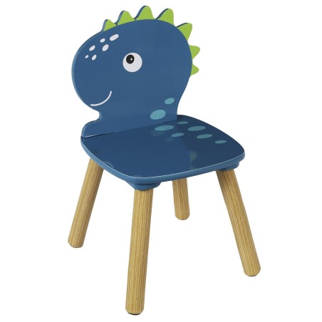 Table et 2 chaises Dino Bleu -  Home Deco Kids