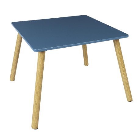 Table et 2 chaises Dino Bleu -  Home Deco Kids