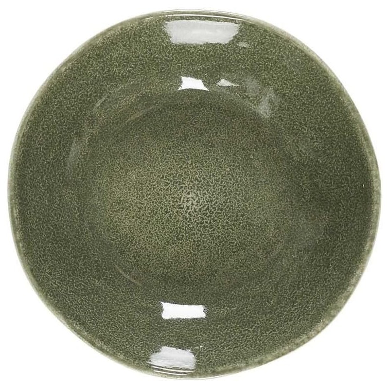 Service de Table 18 Pièces Grès Vert - Home Deco Factory