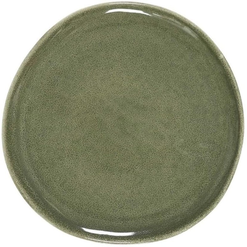 Service de Table 18 Pièces Grès Vert - Home Deco Factory