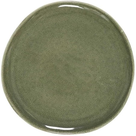 Service de Table 18 Pièces Grès Vert - Home Deco Factory