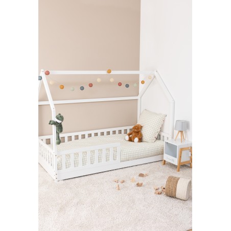 Lit Cabane Enfant Bosco Blanc 90x190 Atmosphera For Kids