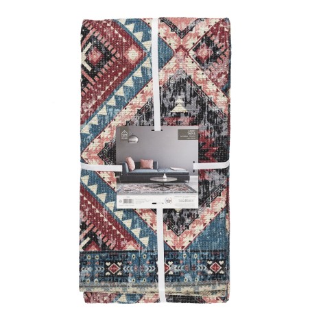 Tapis deco ethnique Agra 120x170 Bleu Home Deco Factory