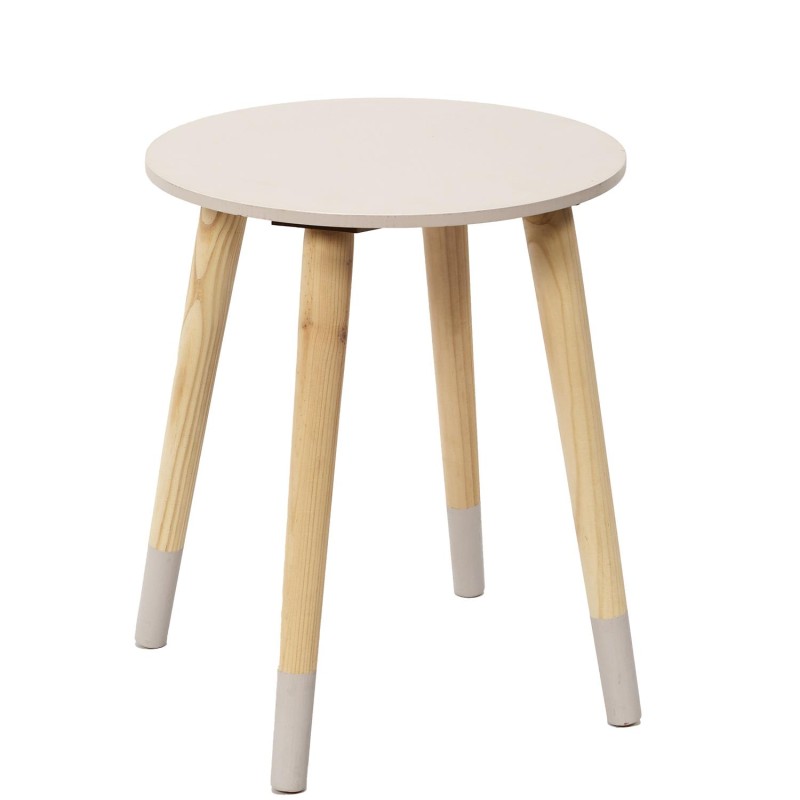 Lot de 2 tables gigognes Bicolore Rose Home Deco Factory