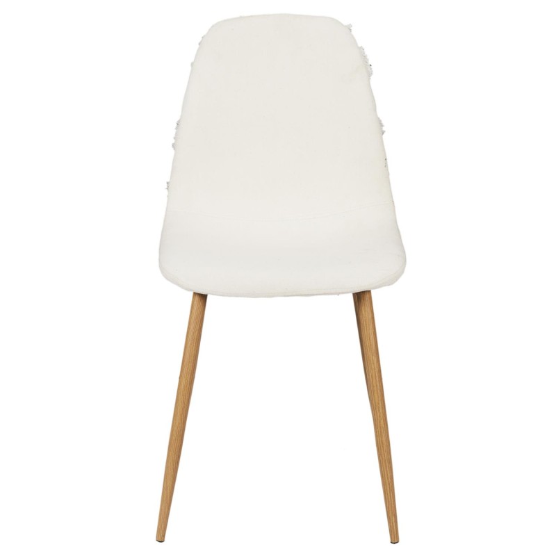 Chaise De Table Design Lagos Beige Noir Home Deco Factory