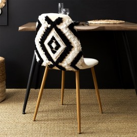 Chaise De Table Design Lagos Beige Noir Home Deco Factory 2